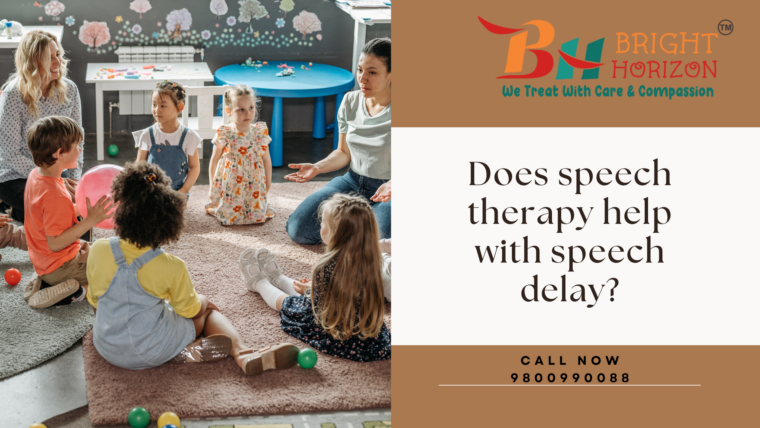 Does speech therapy help with speech delay?