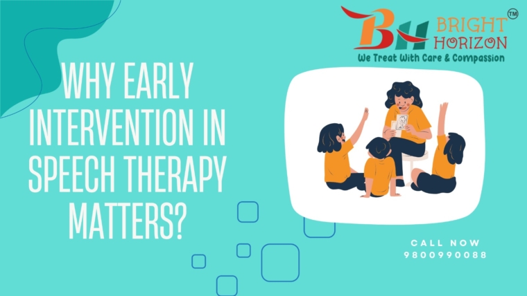 Why Early Intervention in Speech Therapy Matters?