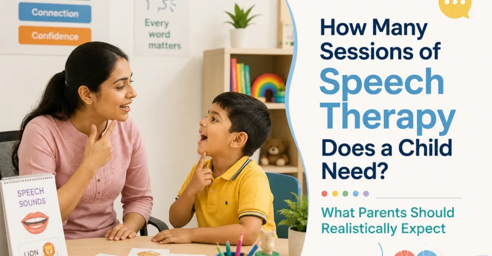 How Many Sessions of Speech Therapy Does a Child Need