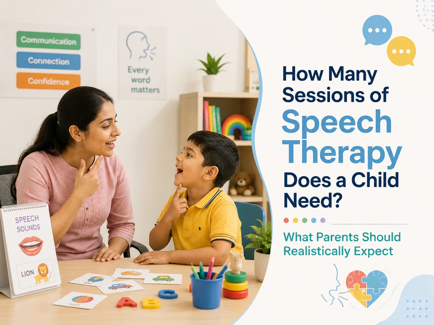 How Many Sessions of Speech Therapy Does a Child Need
