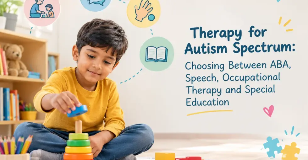 Find the right therapy for autism spectrum