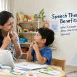 Speech Therapy Benefits: What Changes at Home After the First Few Sessions